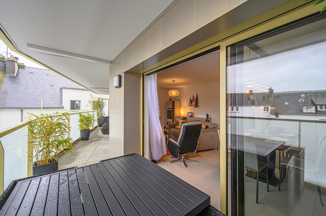 L'Audacieux - Appt Neuf Avec Vue Sur Les Toits Appartement Vannes Buitenkant foto