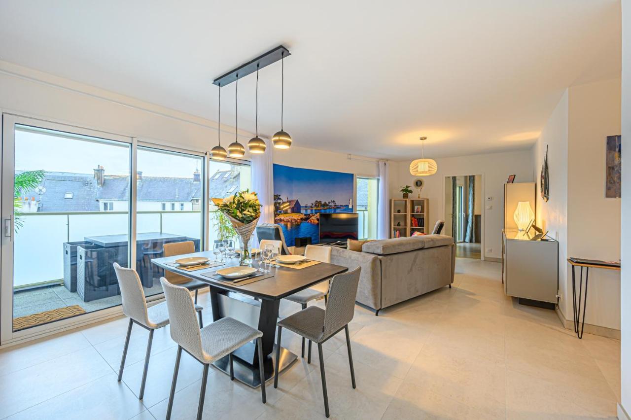 L'Audacieux - Appt Neuf Avec Vue Sur Les Toits Appartement Vannes Buitenkant foto