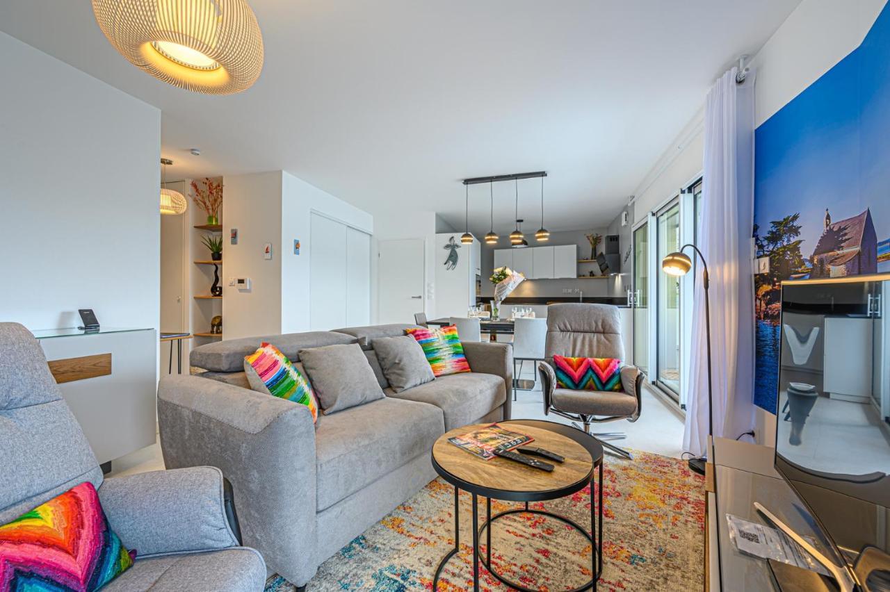 L'Audacieux - Appt Neuf Avec Vue Sur Les Toits Appartement Vannes Buitenkant foto